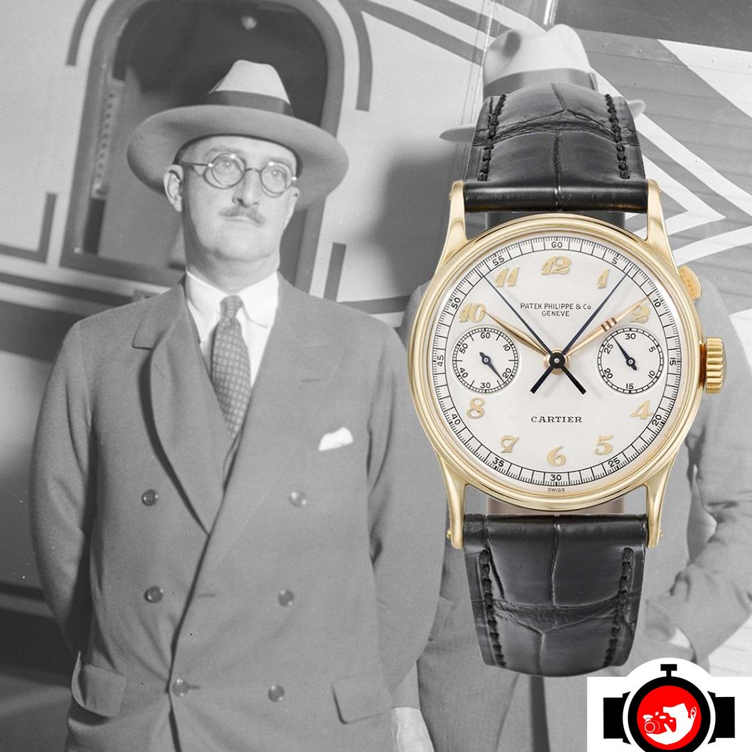 business man William E. Boeing spotted wearing a Patek Philippe 130