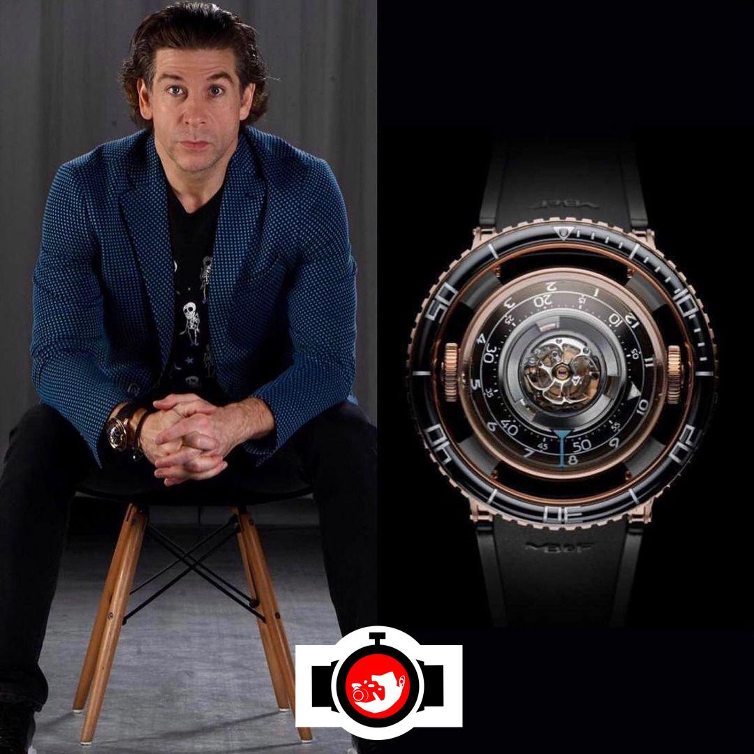doctor Adel Quttainah spotted wearing a MB&F 