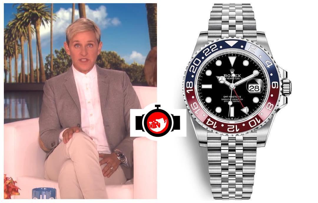 Ellen's Impeccable Watch Collection: The Rolex GMT II 