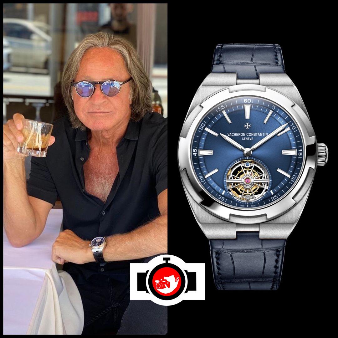 business man Mohamed Hadid spotted wearing a Vacheron Constantin 6000V/110A-B544