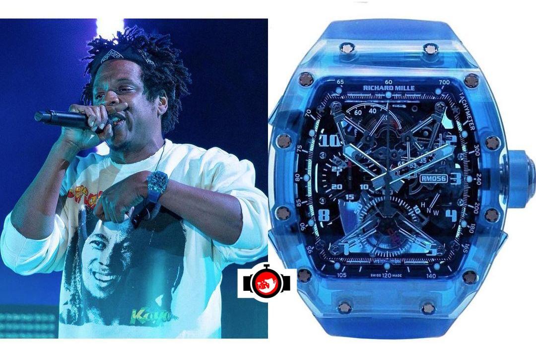 Exploring Jay-Z's Impressive Watch Collection: The Piece Unique Blue Sapphire Richard Mille RM56 ‘ Blue Print ’