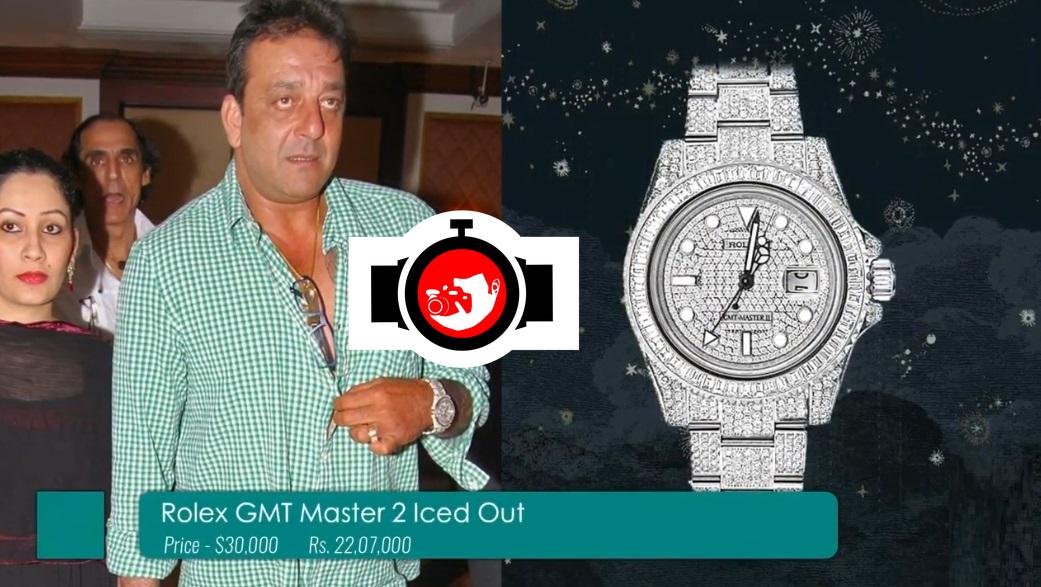 Sanjay Dutt’s Rolex GMT Master 2 Fully Iced Out: A Luxurious Timepiece