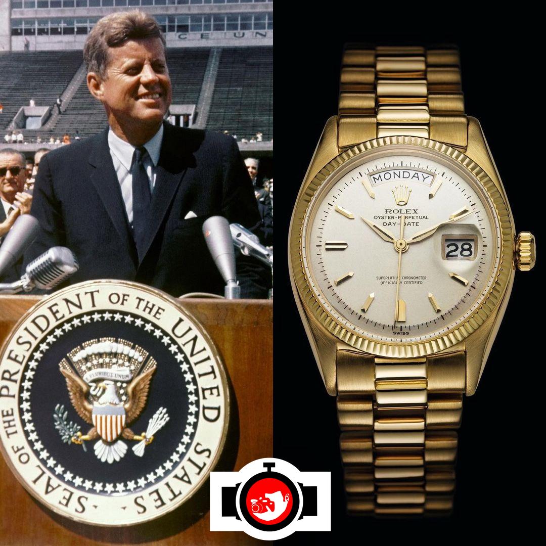 A Look at John F. Kennedy's Iconic Rolex Day-Date in Yellow Gold