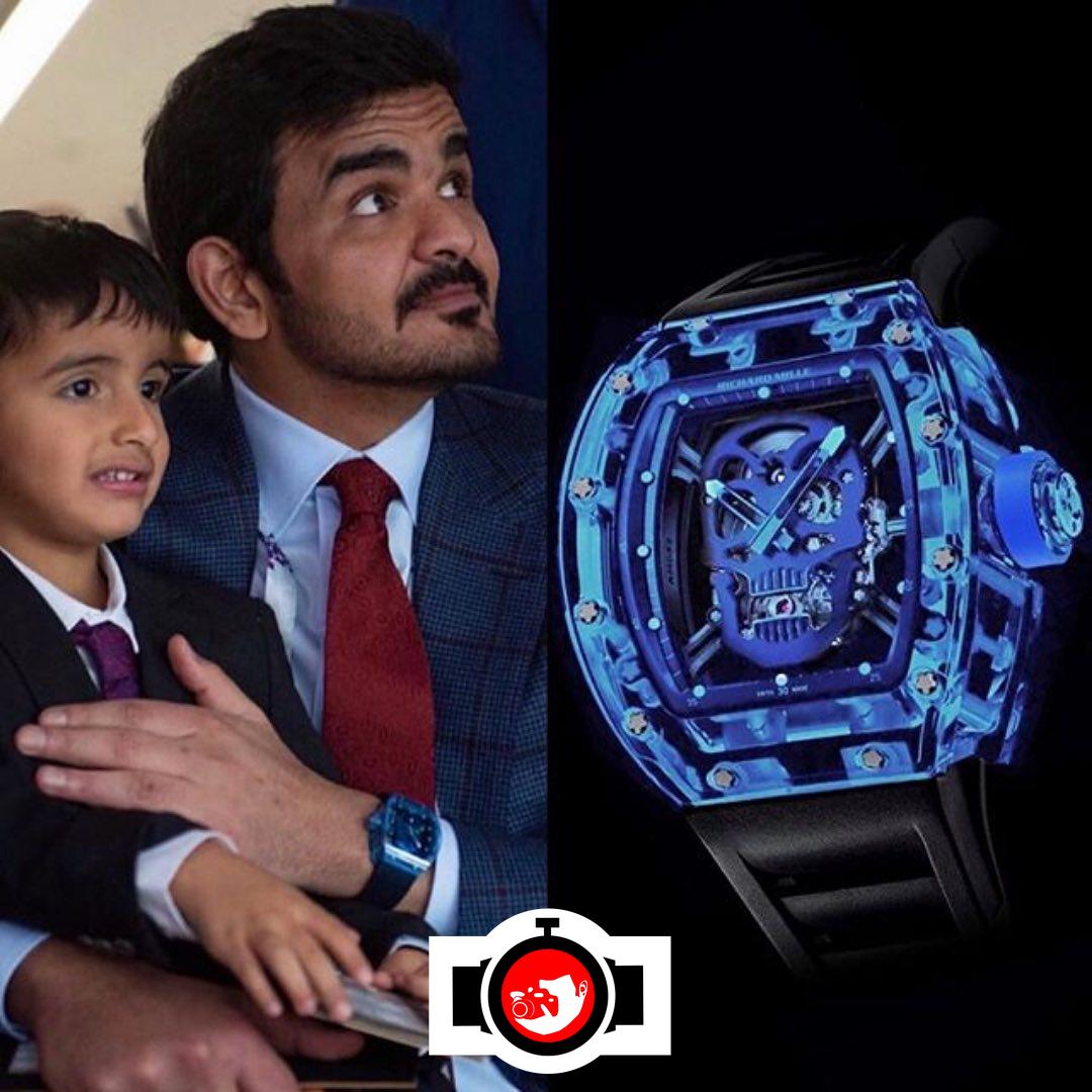 Joaan Bin Hamad Al Thani: The Prestigious RM 52-04 Skull Tourbilon Watch