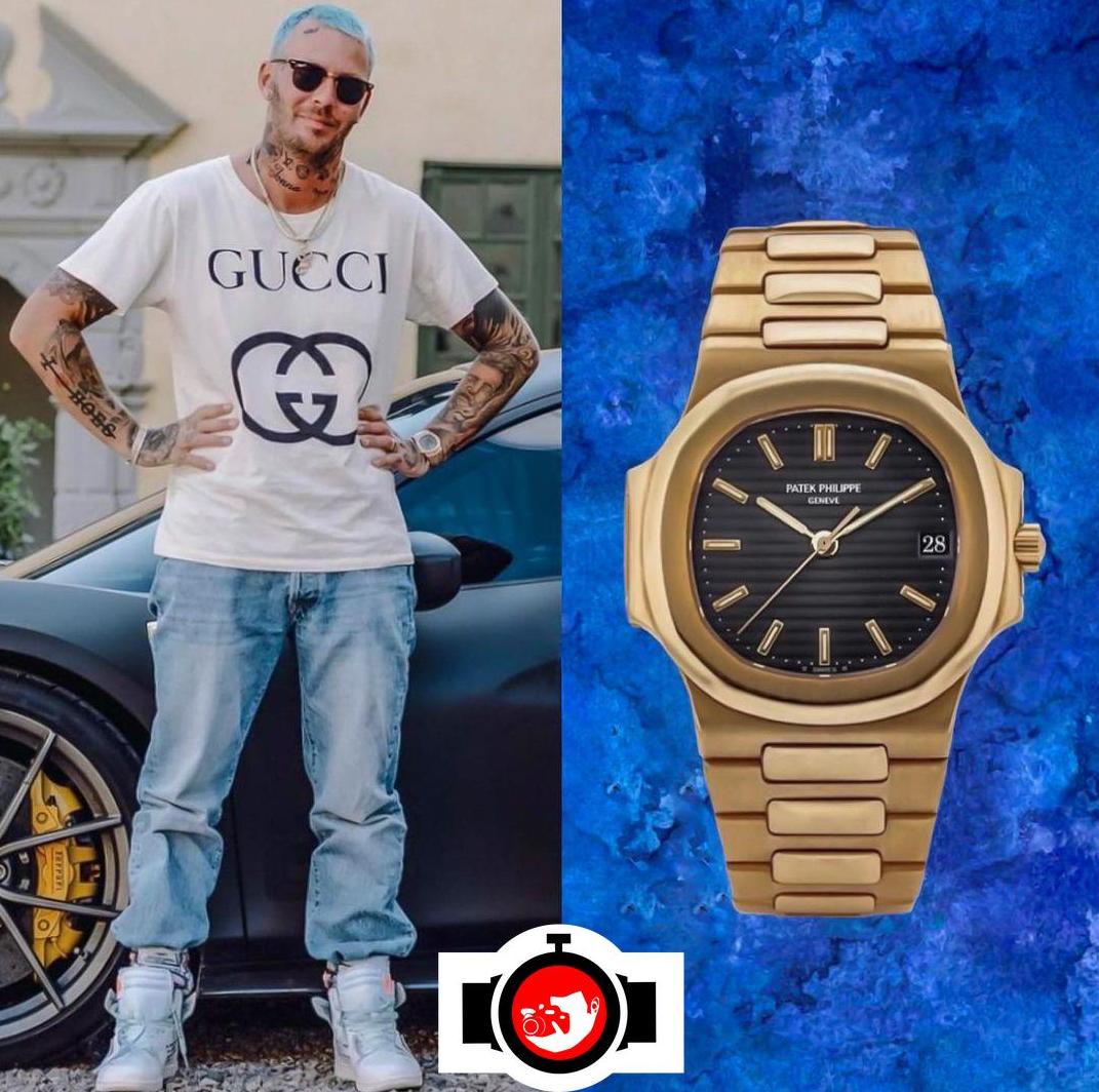 youtuber Joakim Lundell spotted wearing a Patek Philippe 3800
