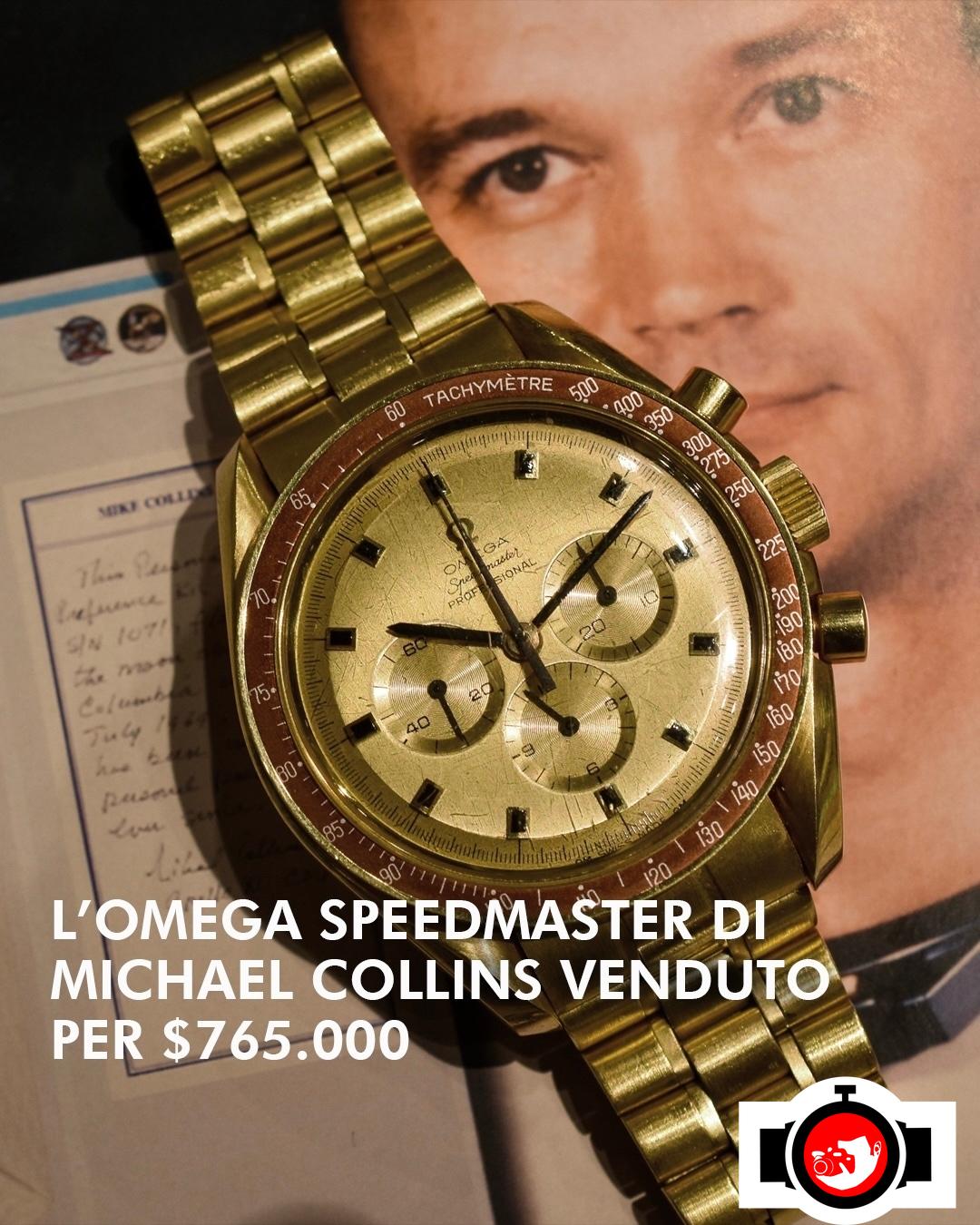 Discovering Michael Collins's Omega Speedmaster Apollo XI Watch 