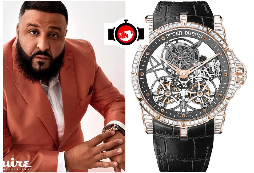 DJ Khaled's Exquisite Roger Dubuis Watch Fully Paved with Diamonds