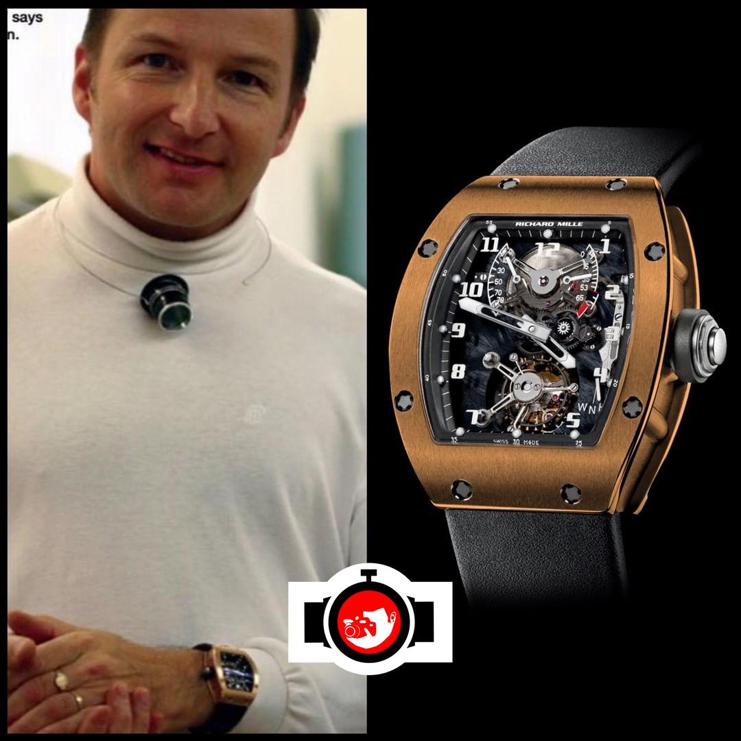 watchmaker Kari Voutilainen spotted wearing a Richard Mille RM-02