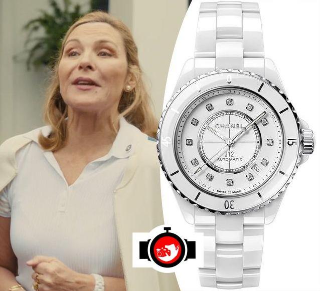 actor Kim Cattrall spotted wearing a Chanel 