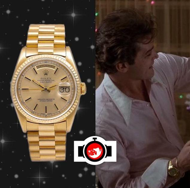 actor Ray Liotta spotted wearing a Rolex 1803