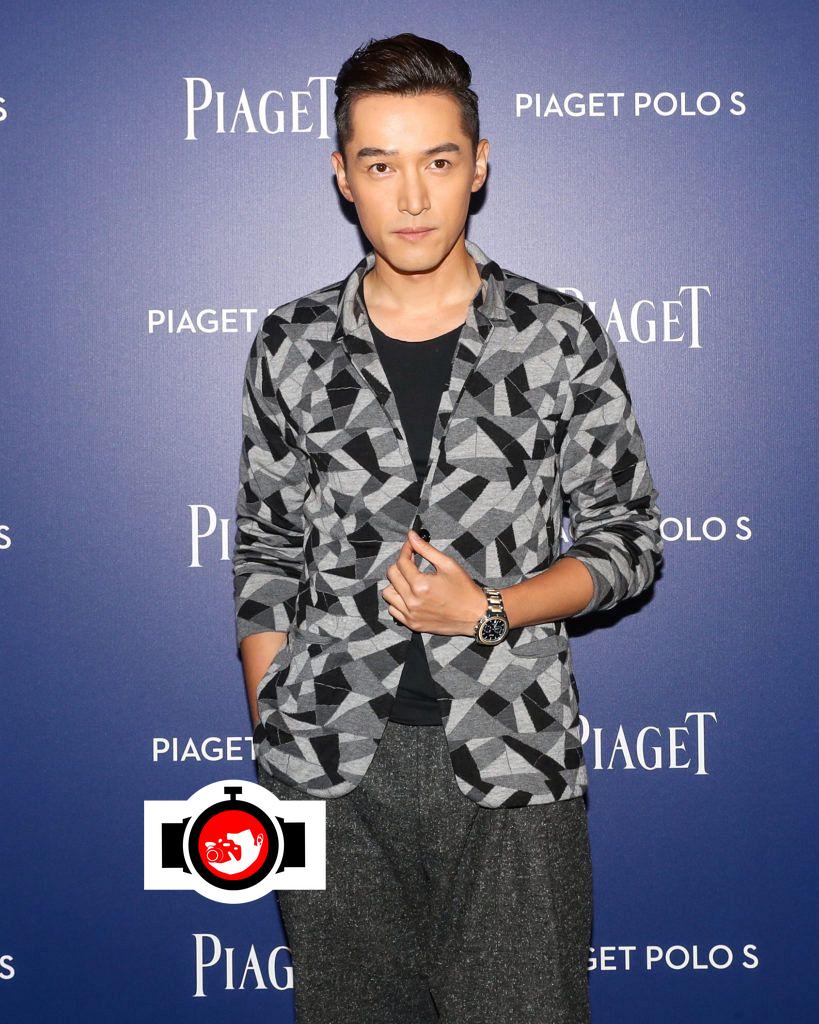 actor Hu Ge spotted wearing a Piaget 