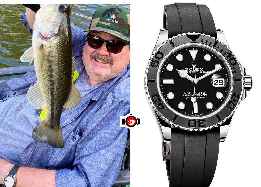 actor Eric Stonestreet spotted wearing a Rolex 226659