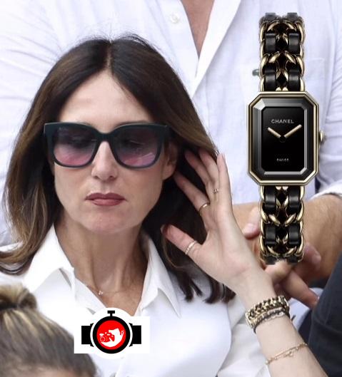 actor Elsa Zylberstein spotted wearing a Chanel 