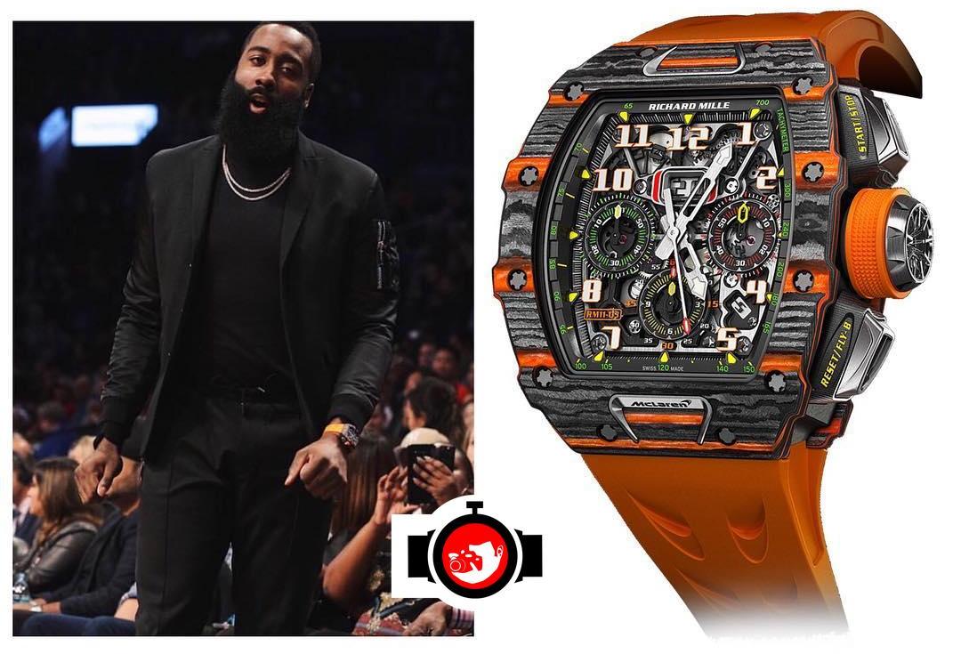 James Harden's Richard Mille RM 11-03 McLaren: A Limited Edition Timepiece for the Elite