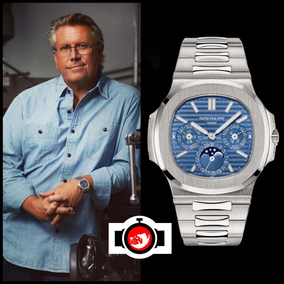 golfer Don Scotty Cameron spotted wearing a Patek Philippe 5740G