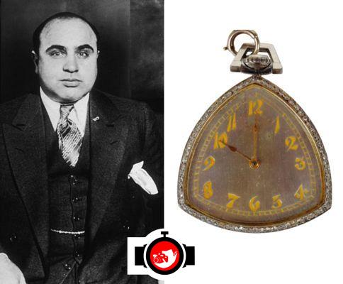 mobster Al Capone spotted wearing a Illinois Watch Company 