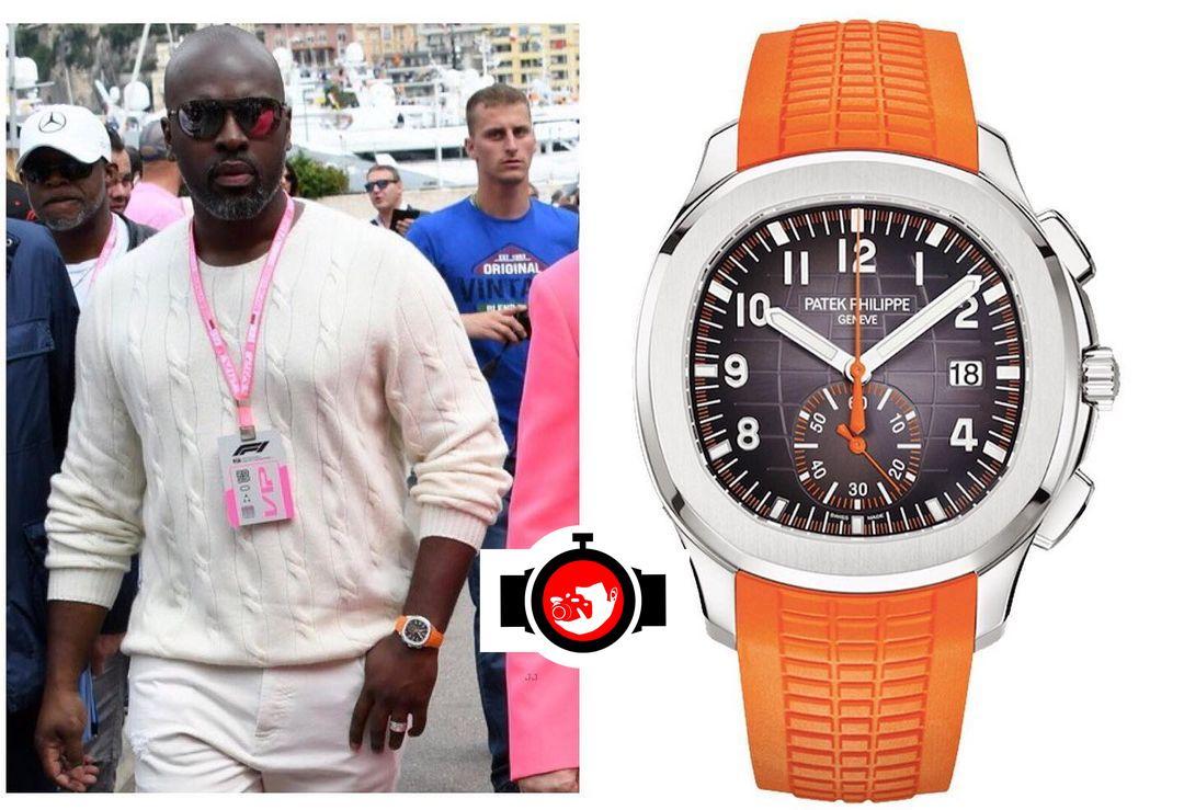 influencer Corey Gamble spotted wearing a Patek Philippe 5968A️