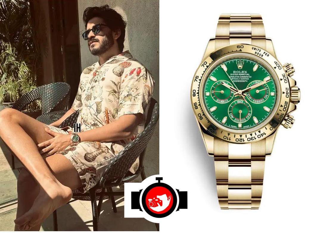 actor Harshvardhan Kapoor spotted wearing a Rolex 116508