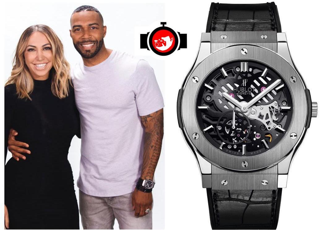 Omari Hardwick's Watch Collection: Exploring the Hublot Classic Fusion with a Skeleton Dial