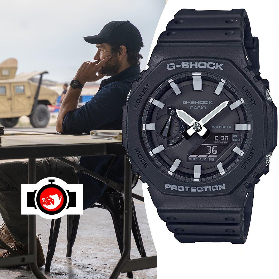 actor Antony Starr spotted wearing a Casio GA2100