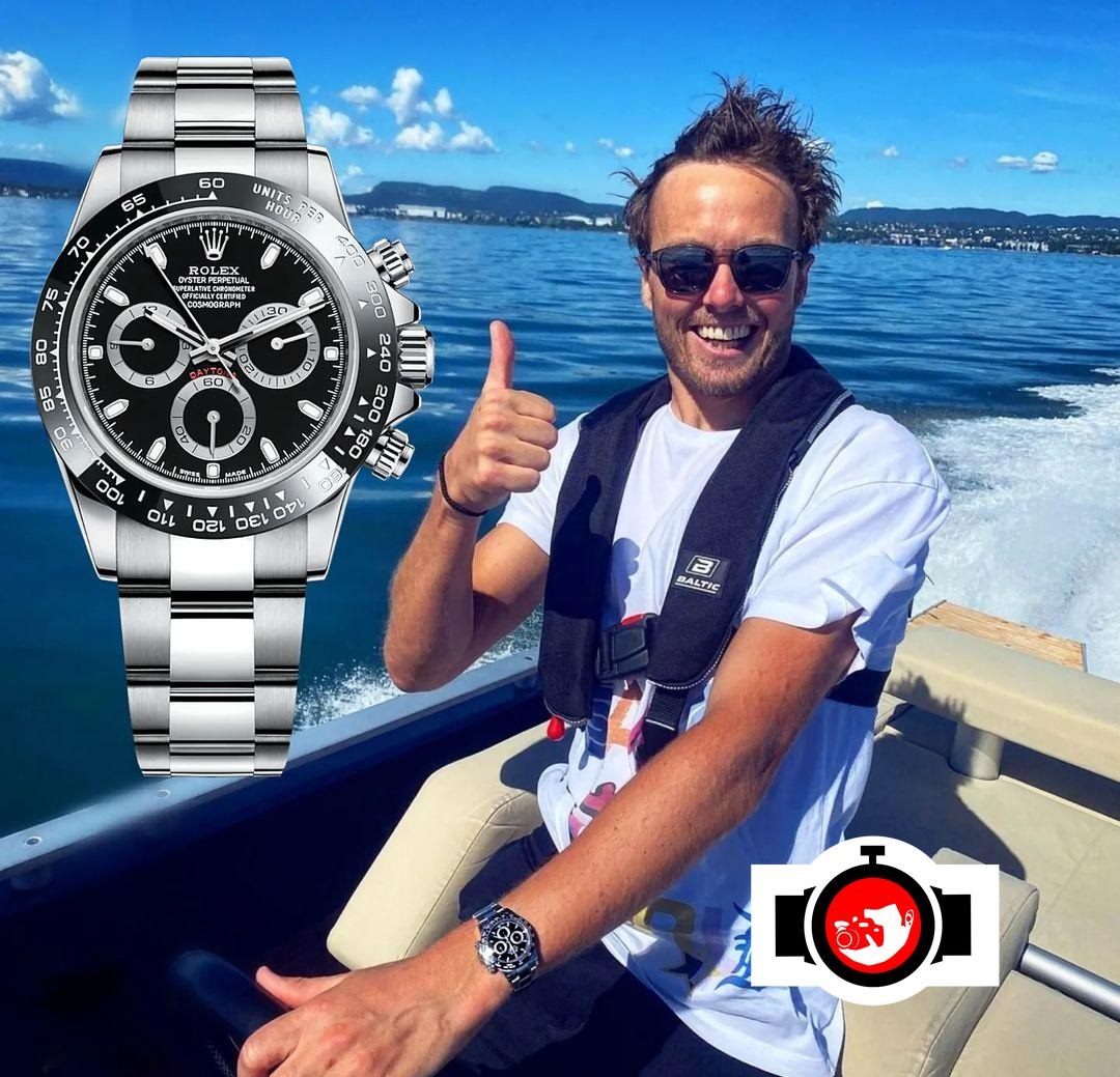 athlete Emil Iversen spotted wearing a Rolex 