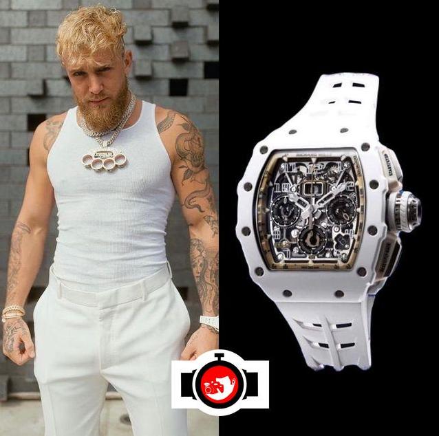 Inside Jake Paul's Impressive Watch Collection: The 45mm Richard Mille RM11-03 