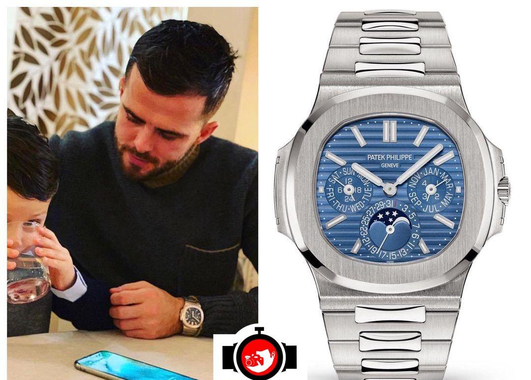 Miralem Pjanic's Impressive Watch Collection: A Look at His 18KT White Gold Grand Complication Patek Philippe Nautilus Perpetual Calendar