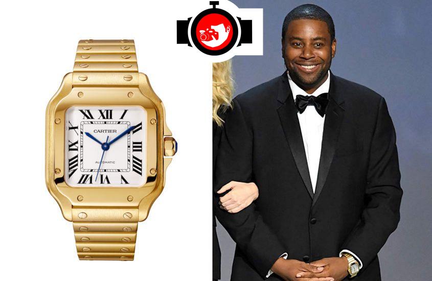 actor Kenan Thompson spotted wearing a Cartier 