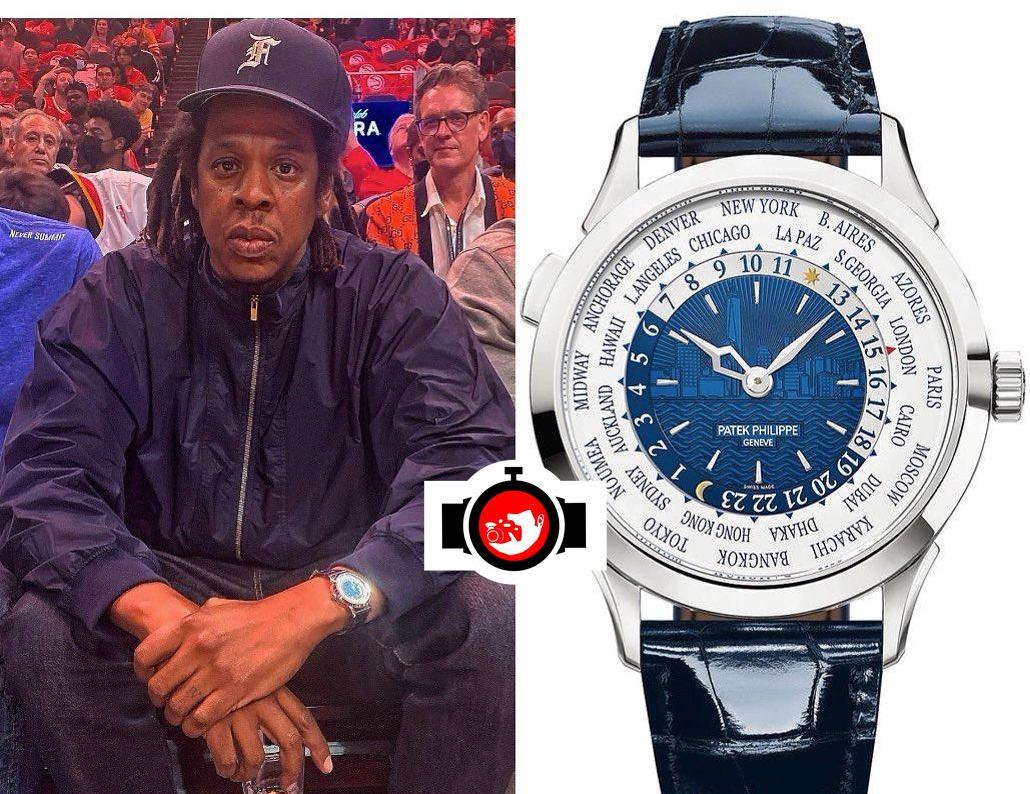 Jay-Z's 18K White Gold Patek Philippe Time 'New York' Edition: A Timepiece Fit for a Mogul