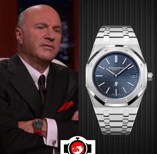 business man Kevin O'Leary spotted wearing a Audemars Piguet 15202ST