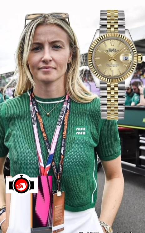 footballer Leah Williamson spotted wearing a Rolex 