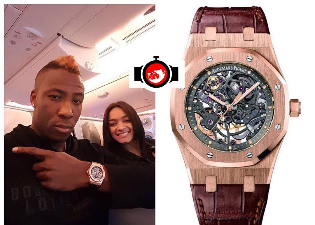 cricketer Andre Russell spotted wearing a Audemars Piguet 15305OR