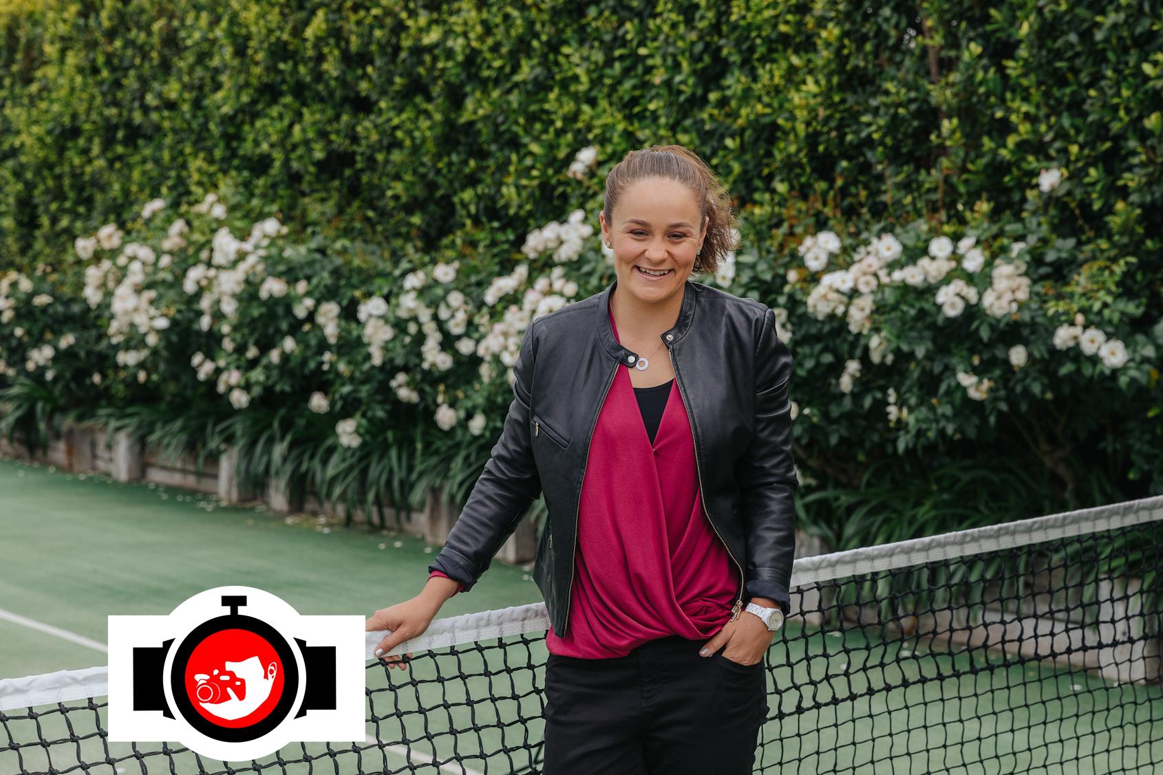 tennis player Ashleigh Barty spotted wearing a Rado 