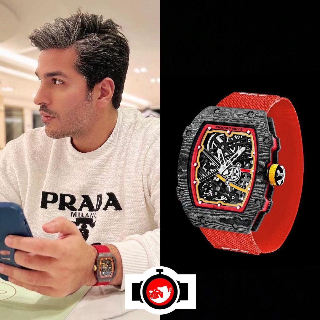 influencer Mohamad Merza spotted wearing a Richard Mille RM 67-02