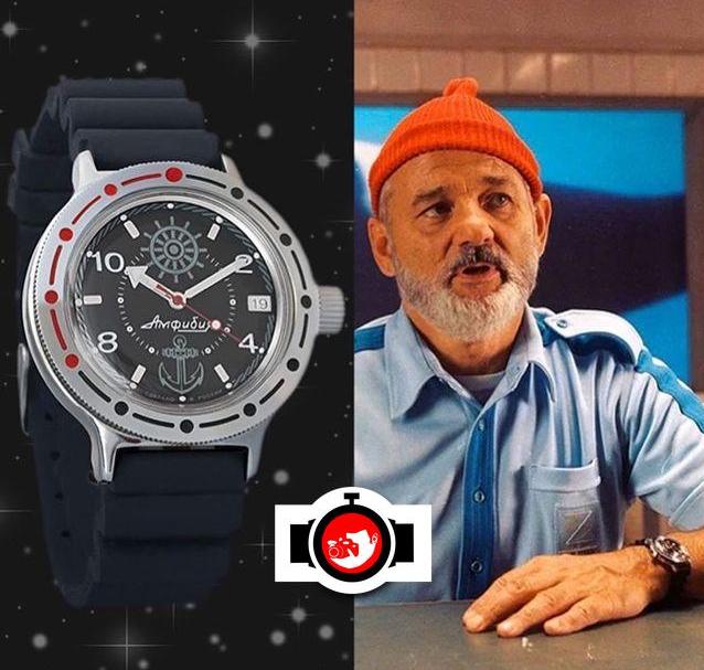 actor Bill Murray spotted wearing a Vostok 420526