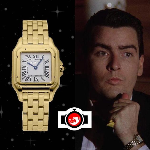 Charlie Sheen's Iconic and Unparalleled Watch Collection: The Cartier Panthere