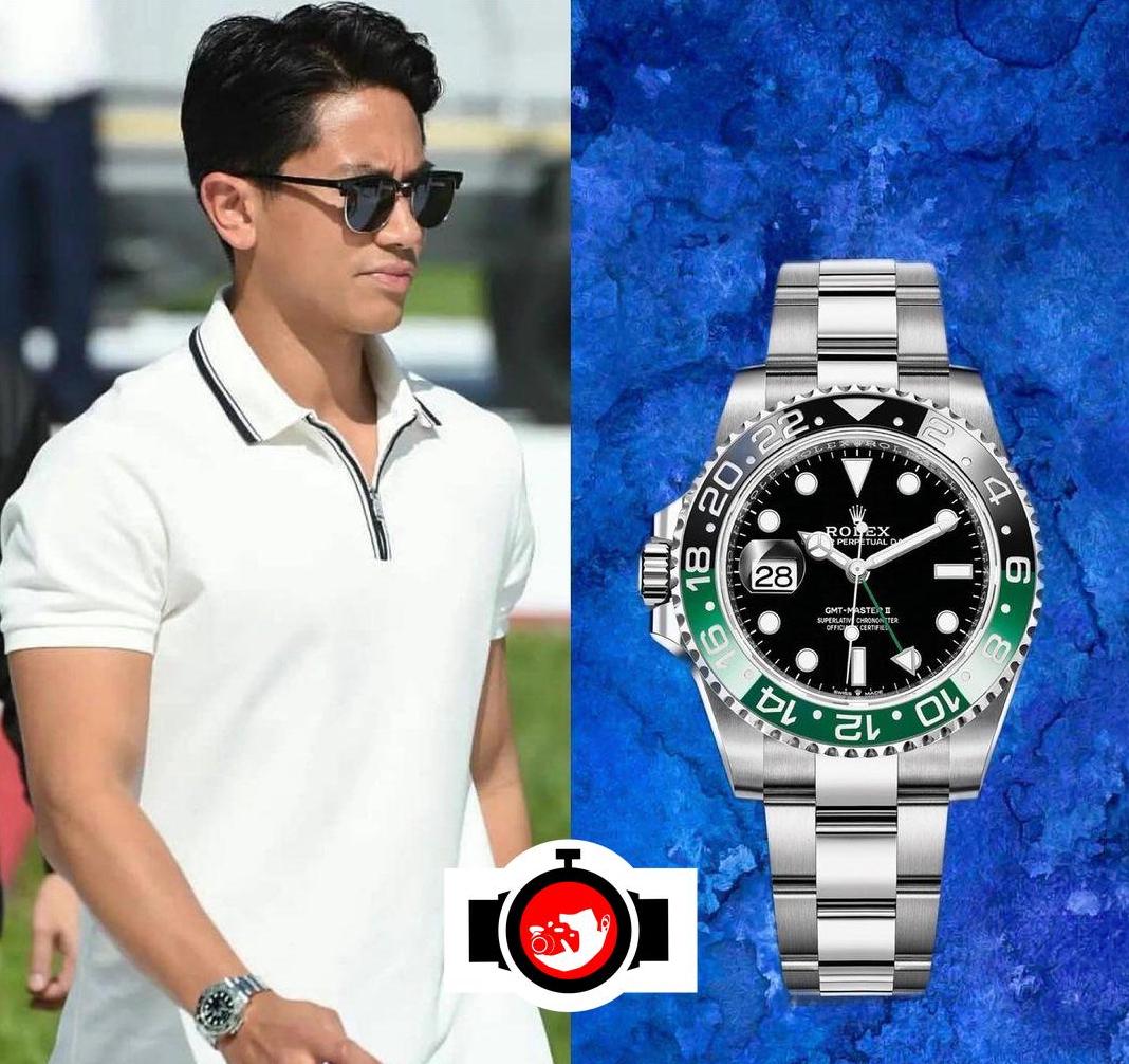 royal Abdul Mateen spotted wearing a Rolex 126720VTNR