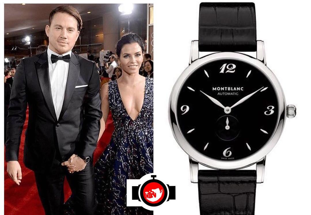 actor Channing Tatum spotted wearing a Montblanc 107072
