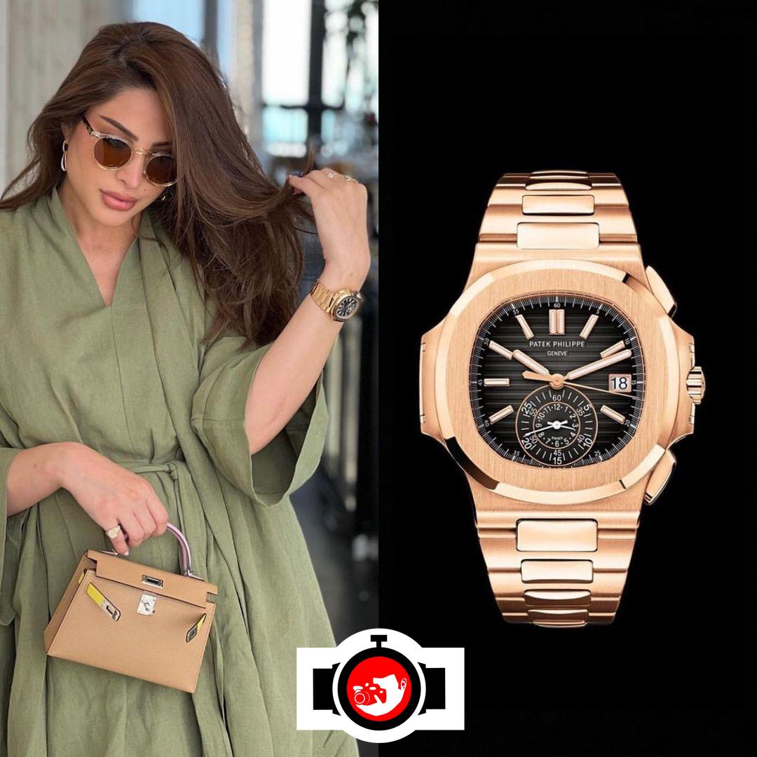influencer Fouz Alfahad spotted wearing a Patek Philippe 5980R