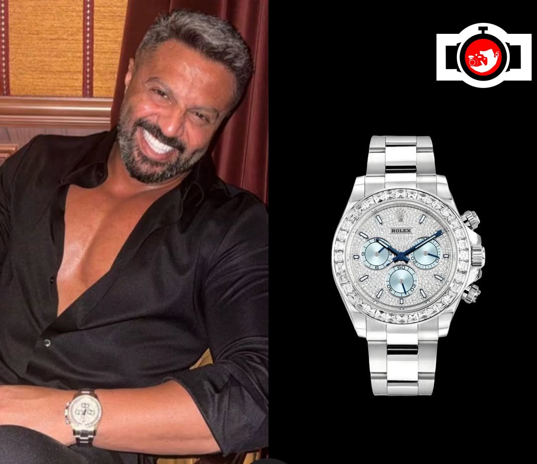 influencer Yaqoob Boushehri spotted wearing a Rolex 116506