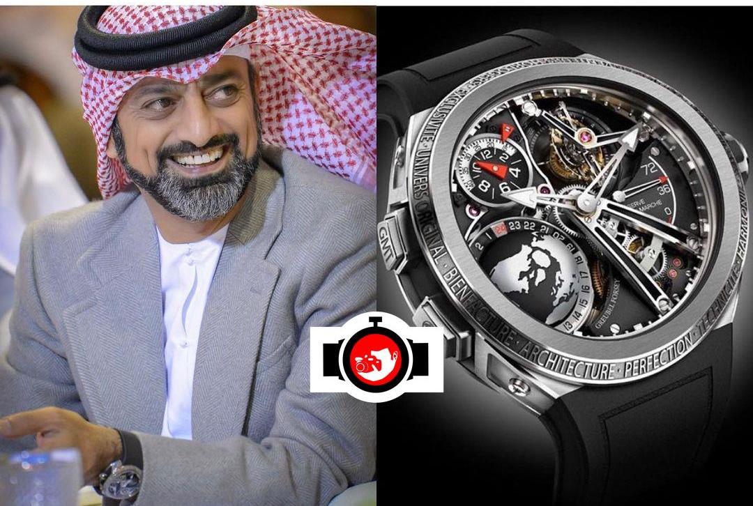 Exploring Ammar bin Humaid Al Nuaimi's Limited Edition Titanium Greubel Forsey GMT Sport Watch