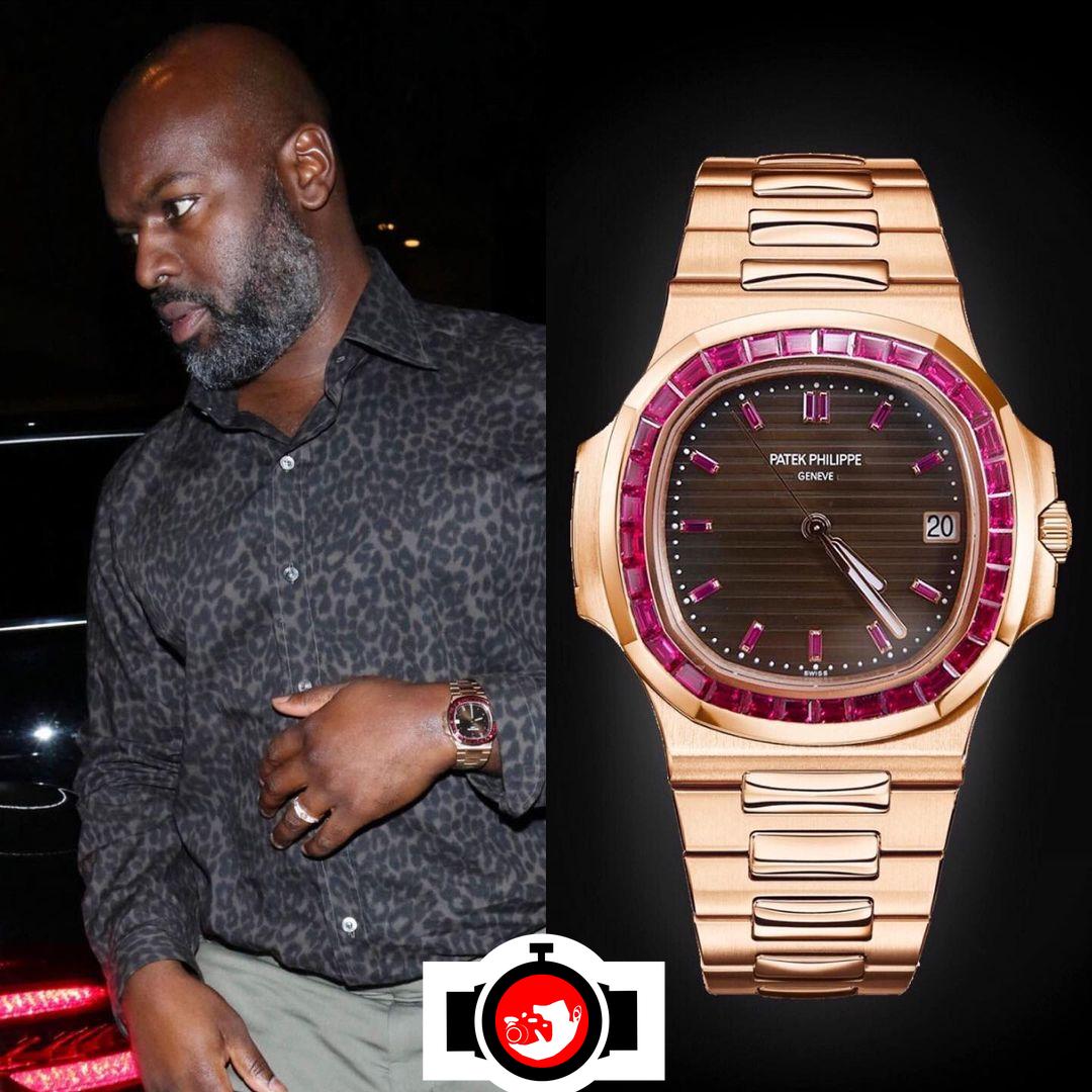 influencer Corey Gamble spotted wearing a Patek Philippe 5723/1R