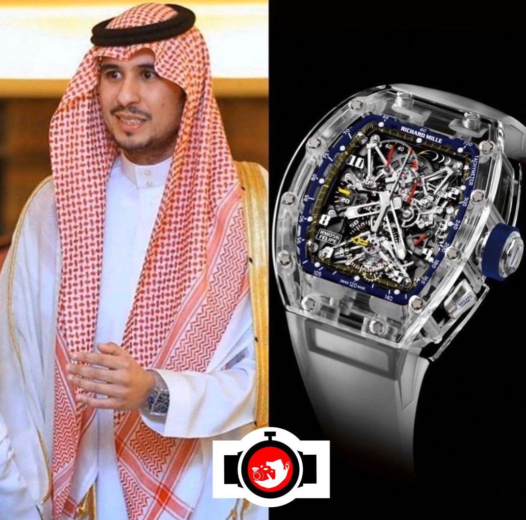 royal Mohammed Bin Salman spotted wearing a Richard Mille RM56