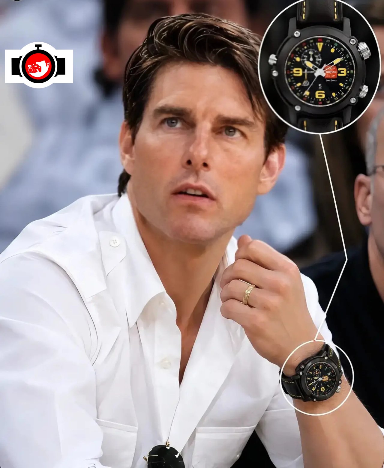 actor Tom Cruise spotted wearing a MTM Probably Special Ops Chronograph