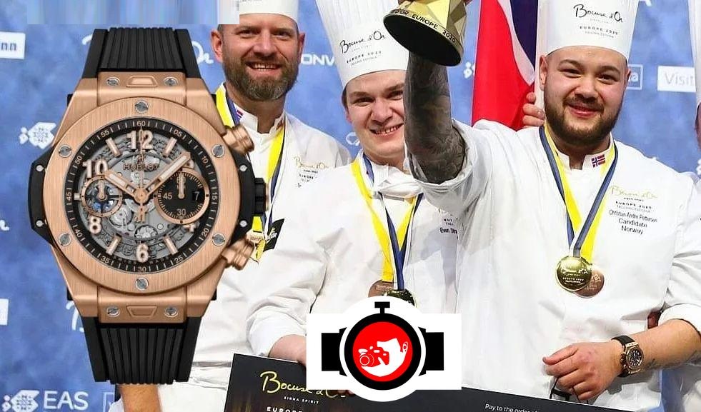 chef Christian André Pettersen spotted wearing a Hublot 