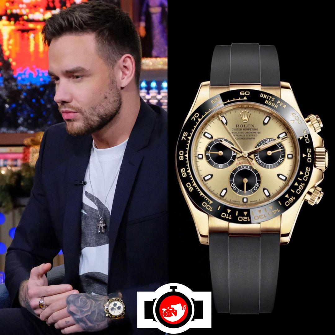 singer Liam Payne spotted wearing a Rolex 