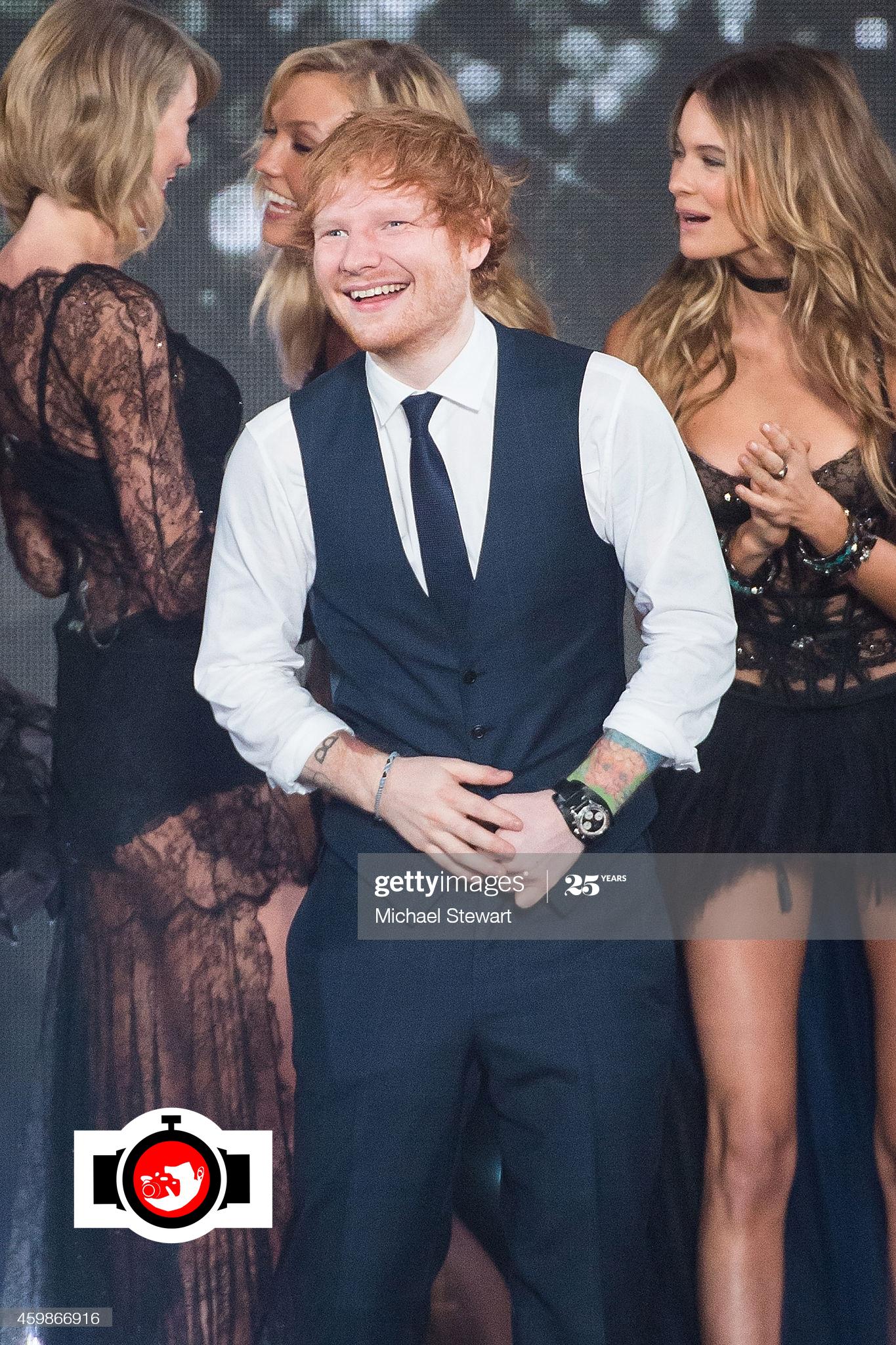 singer Ed Sheeran spotted wearing a Rolex 6239