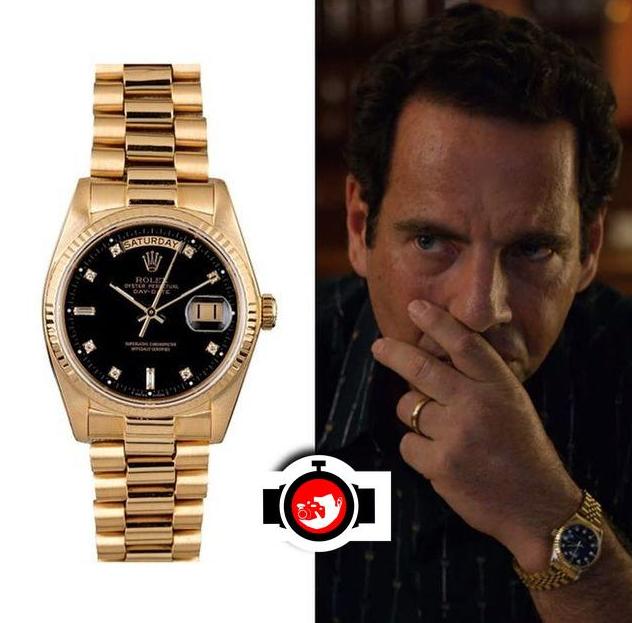 actor Francisco Denis spotted wearing a Rolex 