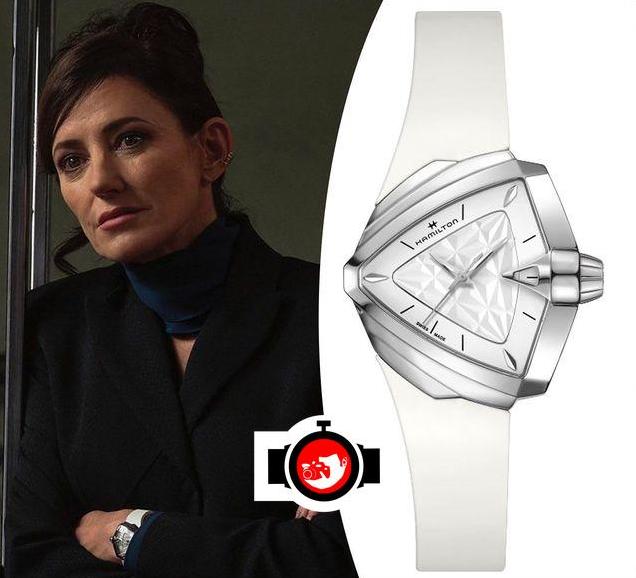 actor Orla Brady spotted wearing a Hamilton 