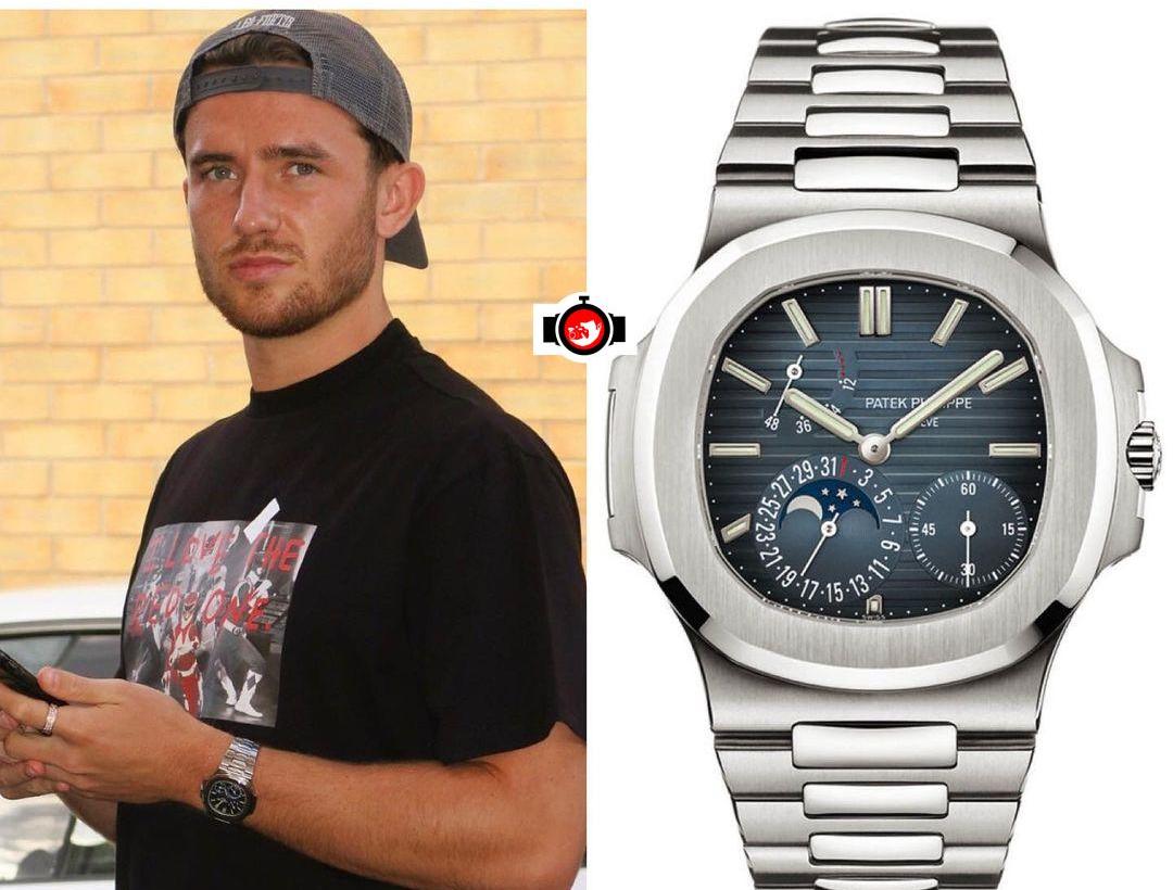 footballer Ben Chillwell spotted wearing a Patek Philippe 5712/1A